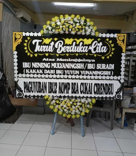 Papan Bunga Duka Thamrin Business Area